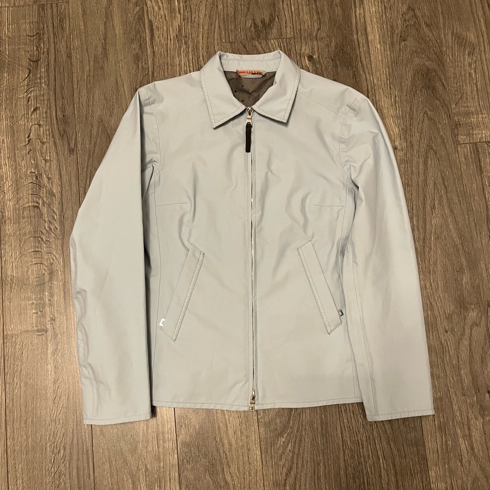 Prada Light blue goretex Jacket